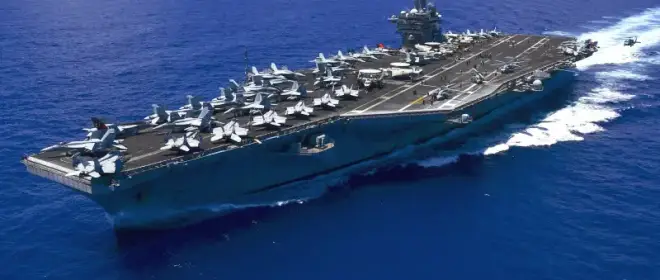 O porta-aviões americano USS Carl Vinson participará dos maiores exercícios navais internacionais neste verão