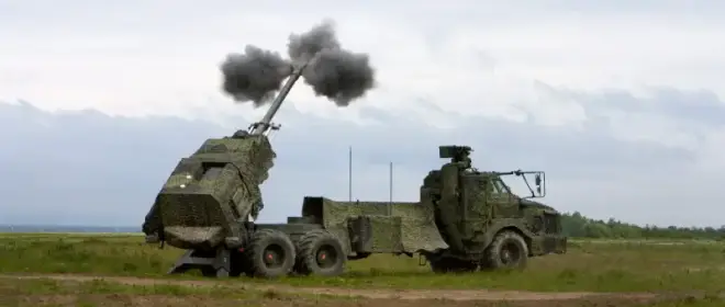 Senjata mandhiri Swedia Archer ing Ukraina