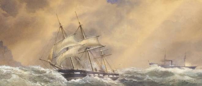 Винтовые фрегаты: ударная сила