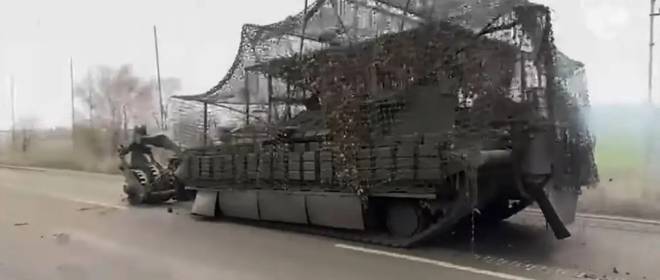 Обвешанная сетками БМР-64 не помогла украинской «Скале» прорваться в Покровск