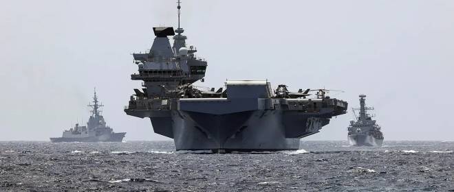 Британия готовится отправить на Ближний Восток свой авианосец «Принц Уэльский»