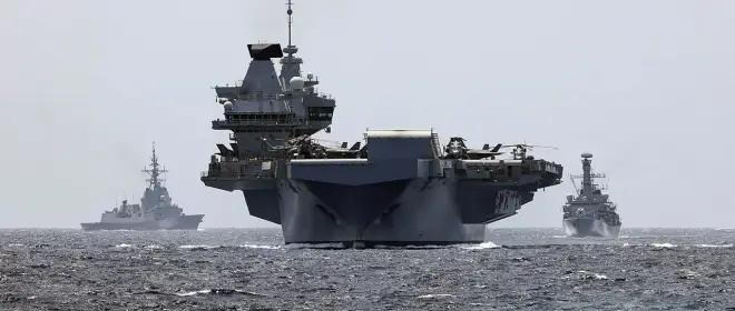 Британия готовится отправить на Ближний Восток свой авианосец «Принц Уэльский»