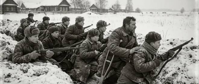 Десять винтовок в снегу. Как подростки держали Стеблево