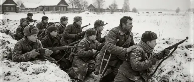 Десять винтовок в снегу. Как подростки держали Стеблево