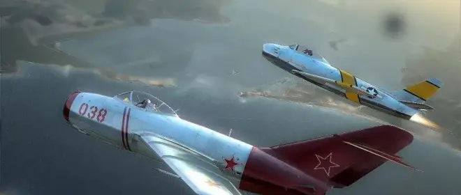 Корейская война: реактивные самолёты — ваш выход!