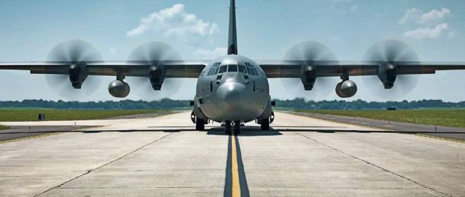 В Грузии потерпел крушение турецкий военно-транспортный самолёт С-130