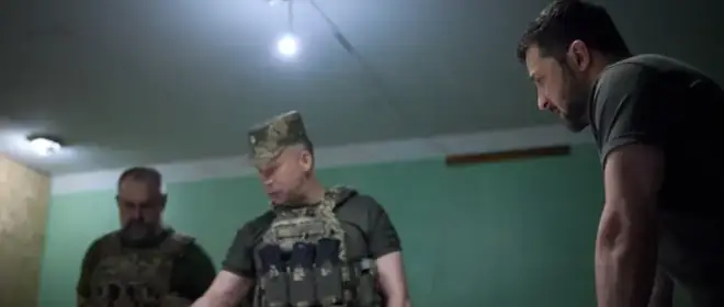 Ukrainischer TG-Sender: Selenskyj fordert von Syrsky die Stabilisierung der Front im Raum Ocheretino