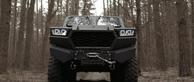 Empresa ucraniana mostrou protótipo de carro blindado modular Inguar-3