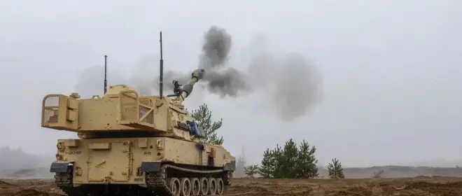 Для замены американского Paladin: замечена новая колёсная гаубица K9 MH