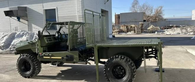 «Пластун-ТТМ — «Платформа». Вездеход с оружием