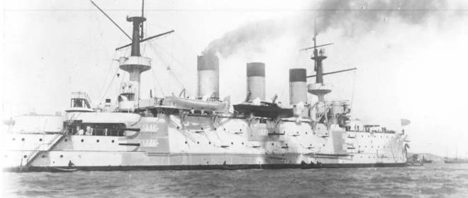 Об организации управления огнем эскадренного броненосца «Пересвет»