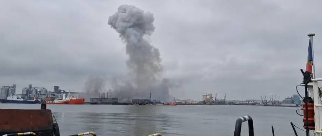 Около румынского порта Констанца по таймеру взорвался украинский морской дрон