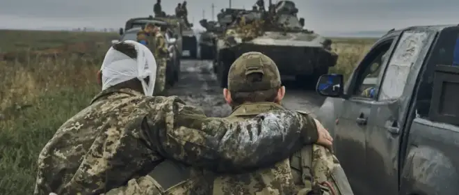 As Forças Armadas Ucranianas continuam a recuar heroicamente. A frente está desmoronando