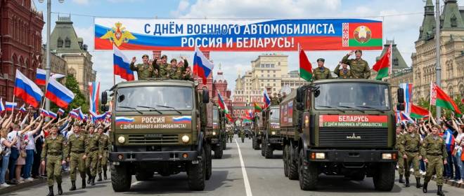 С Днём военного автомобилиста, Россия и Беларусь!