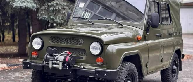 Ульяновский автозавод модернизировал УАЗ-2924 "Хантер" для эвакуации раненых