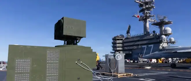 «Поразил несколько БПЛА»: США установили лазерный комплекс LOCUST на авианосец