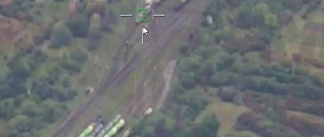 Российская «Герань-4 сикер» поразила воинский эшелон ВСУ в Волынской области