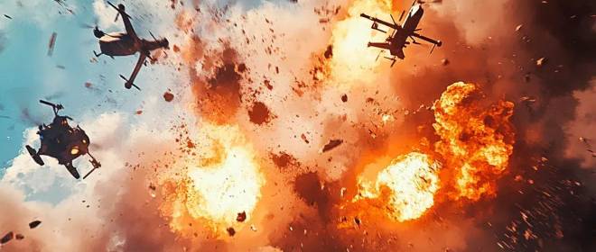 Стена дронов: побуянили – пора расходиться