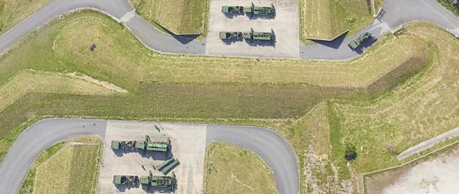 ЗРК американского производства на спутниковых снимках