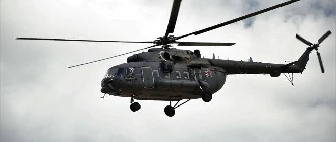 Показана попытка перехвата российского Ми-8 оператором FPV-дрона ВСУ