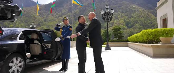 Зеленский в Баку предложил провести переговоры с РФ и США в Азербайджане