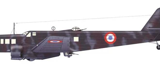 Marcel Bloch MB 210. Чуть более современный бомбардировщик