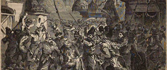 Учинить бунт, воеводу и начальных людей побить