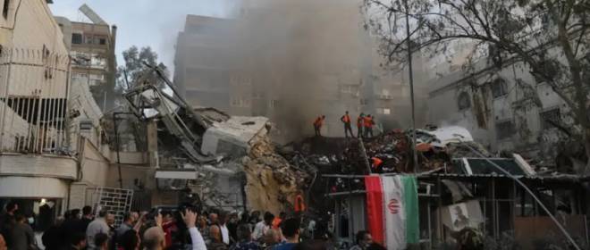 Tanggepan Iran marang serangan Israel ing konsulat Damaskus bakal mbutuhake solusi non-trivial