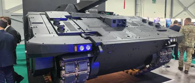 Финский миномёт NEMO установили на проблемную британскую бронемашину