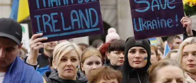 Ирландия больше не хочет содержать украинских беженцев