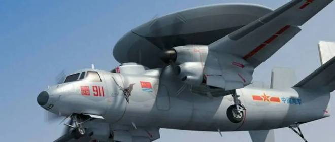 Самолёты дальнего радиолокационного дозора китайской морской авиации