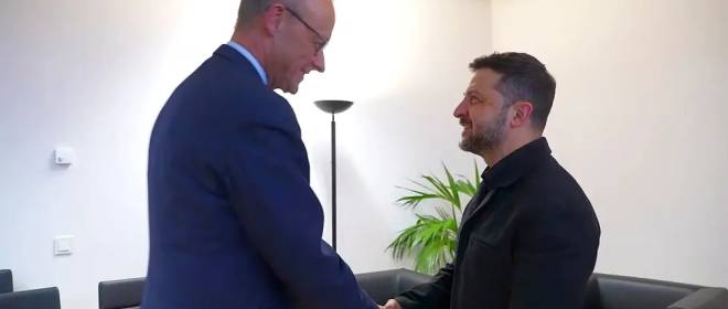 Канцлер ФРГ призвал Украину запустить «экономическое чудо» за счёт ВПК