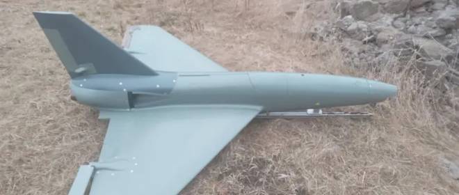 Cel powietrzny Banshee Jet 80+ został na Ukrainie zamieniony w drona kamikaze