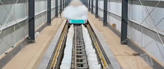 Китайские учёные разогнали экспериментальный «поезд» до 700 км/ч за 2 секунды