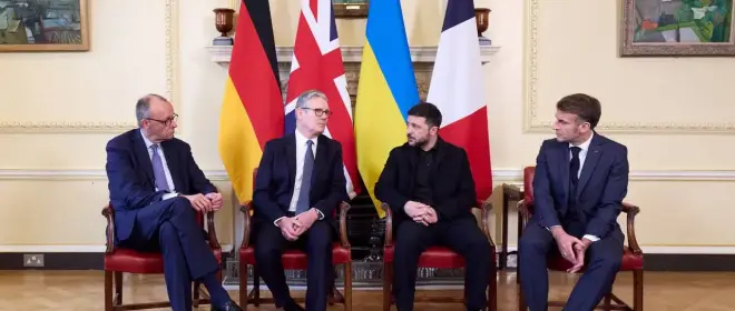 Решения по мирному плану принимает не Зеленский, а его европейские хозяева