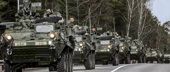 НАТО продолжает перебрасывать войска из Румынии в Польшу, формируя в Гданьске мощную группировку