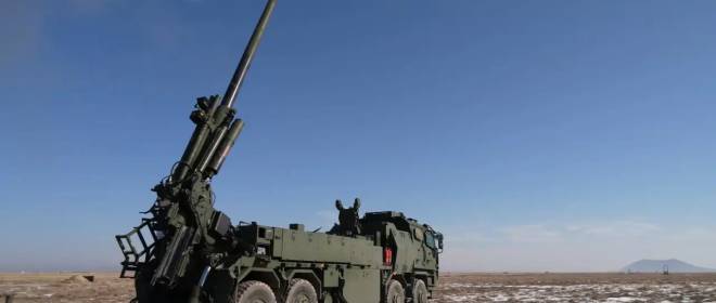 Турция продемонстрировала применение «революционной» САУ Arpan 155