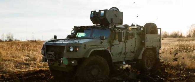 Armored car ZA-SpN "Titan" is being tested