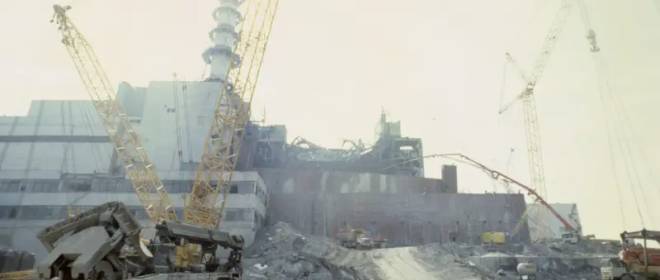 Zum Einsatz gepanzerter Fahrzeuge im Unfallgebiet von Tschernobyl