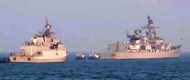 В Индии стартовали международные военно-морские учения с участием ВМФ РФ