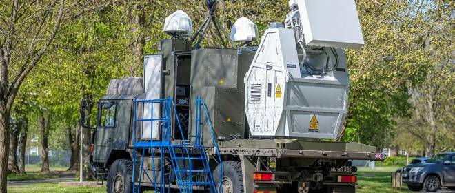 Боевой электромагнитный комплекс RF DEW для британской армии