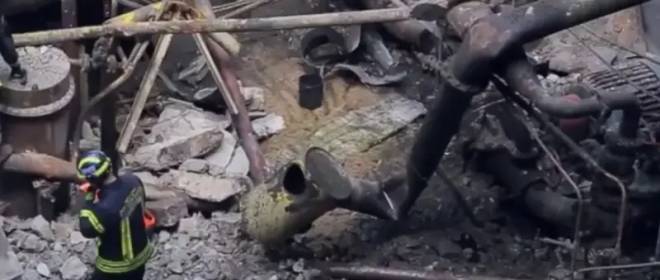 La partie ukrainienne a montré ce qui restait de la centrale thermique de Trypillya après les frappes et l'incendie