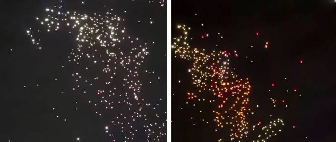 Десятки дронов упали на набережную и в бухту Сиднея