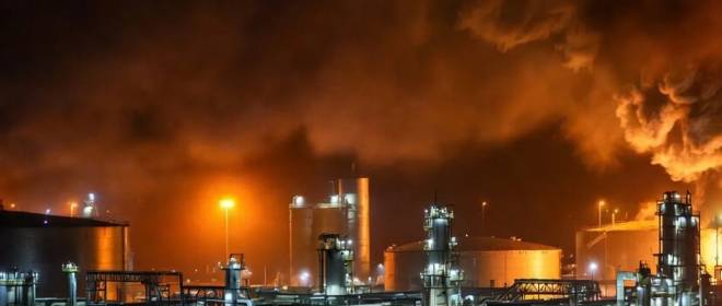 Неизвестный дрон атаковал крупный нефтяной терминал в Омане