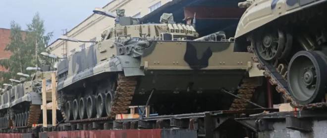 A las tropas llegó un nuevo lote de vehículos de infantería y de combate aerotransportados BMP-3 y BMD-4M