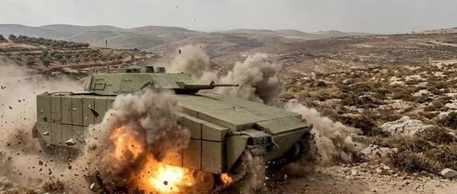 Активная защита ног при подрыве на мине - годное израильское изобретение для боевой техники