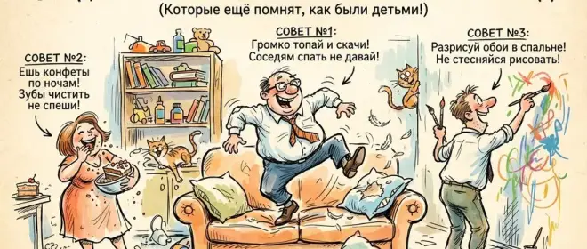 Вредные советы для взрослых, которые ещё помнят, как были детьми