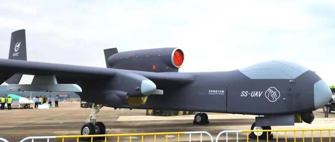 Несёт сотню дронов: Китай показал работу беспилотной «авиаматки» Jiu Tian