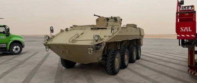 Новая замена БТР-80/82 вместо «Бумеранга»: БТР-22 запечатлён в Саудовской Аравии