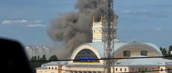 В Харькове горит эшелон ВСУ, в Запорожье - здание ОВА, в Днепропетровске - завод